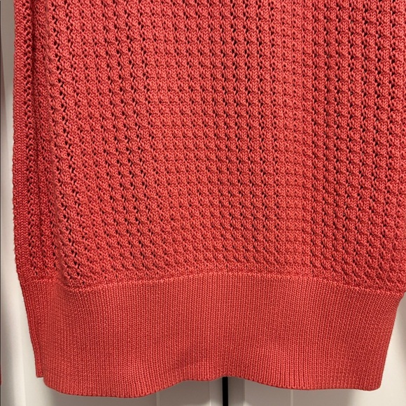 EUC [Varley] Ribbed Long-Sleeved Coral Pink Knit Crewneck Sweater Women’s Small - Picture 7 of 12